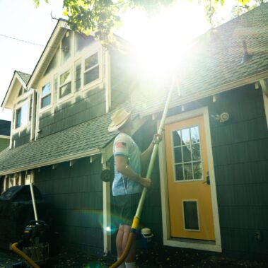 Residential Gutter Cleaning